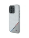 Hurtownia GSM - Etui BMW BMHMP16L23PUDTS Apple iPhone 16 Pro hardcase M Carbon Tricolor Line MagSafe šedý/grey - BMW775 - {ean13} - Hurt