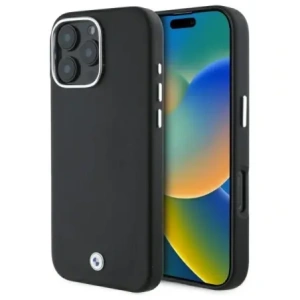 Hurtownia GSM - Etui BMW BMHMP16L23PUFWK Apple iPhone 16 Pro hardcase Sign Full Wrapped Metal MagSafe černý/black - BMW776 - {ean13} - Hurt