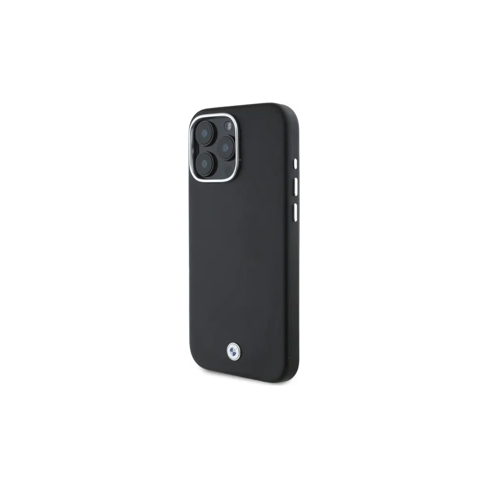 Hurtownia GSM - Etui BMW BMHMP16L23PUFWK Apple iPhone 16 Pro hardcase Sign Full Wrapped Metal MagSafe černý/black - BMW776 - {ean13} - Hurt