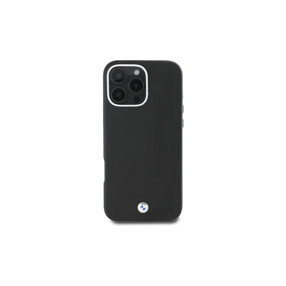 Hurtownia GSM - Etui BMW BMHMP16L23PUFWK Apple iPhone 16 Pro hardcase Sign Full Wrapped Metal MagSafe černý/black - BMW776 - {ean13} - Hurt