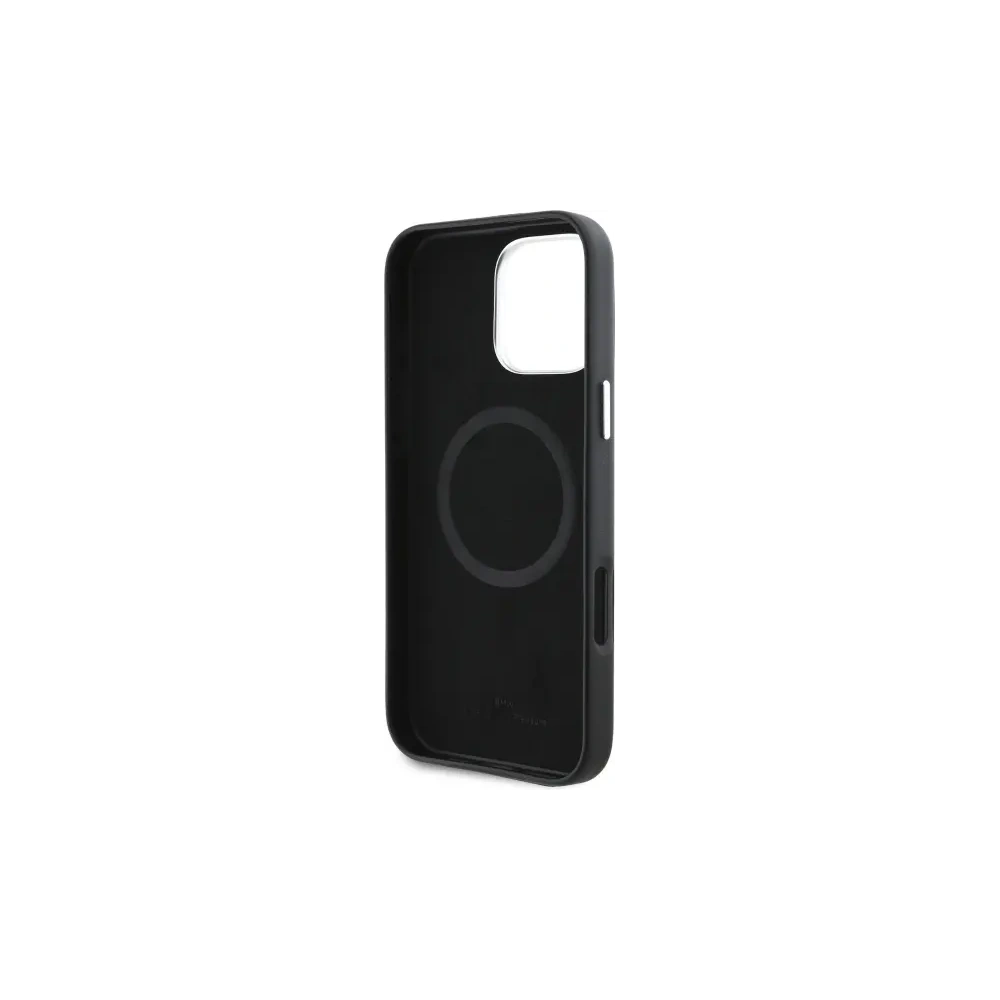 Hurtownia GSM - Etui BMW BMHMP16L23PUFWK Apple iPhone 16 Pro hardcase Sign Full Wrapped Metal MagSafe černý/black - BMW776 - {ean13} - Hurt