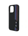 Hurtownia GSM - BMW BMHMP16L23SCUK Apple iPhone 16 Pro Hardcase Silikon Schnitt Tricolor Linien MagSafe schwarz - BMW777 - {ean13} - Hurt