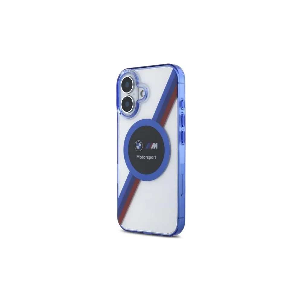 Hurtownia GSM - Etui BMW BMHMP16S23HTPUT Apple iPhone 16 hardcase Motorsport IML Circle MagSafe průhledný/transparentní - BMW779 - {ean13} - Hurt