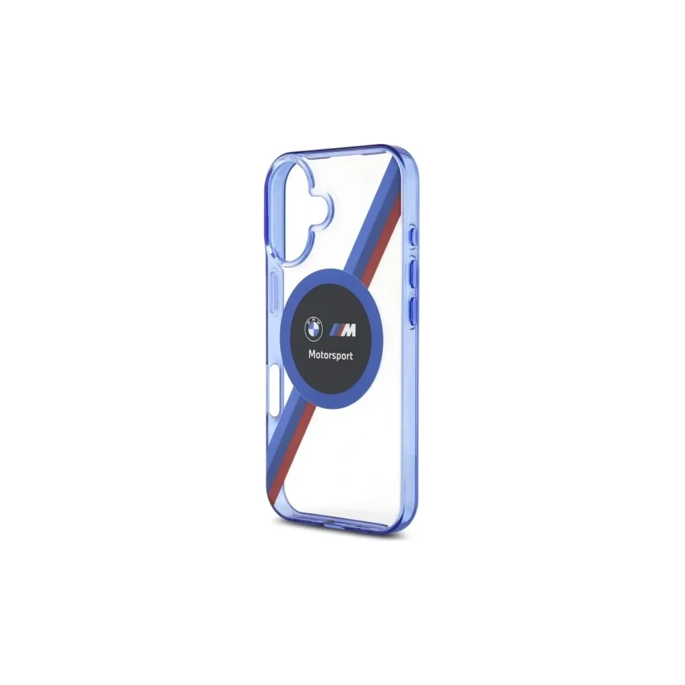 Hurtownia GSM - Etui BMW BMHMP16S23HTPUT Apple iPhone 16 hardcase Motorsport IML Circle MagSafe průhledný/transparentní - BMW779 - {ean13} - Hurt
