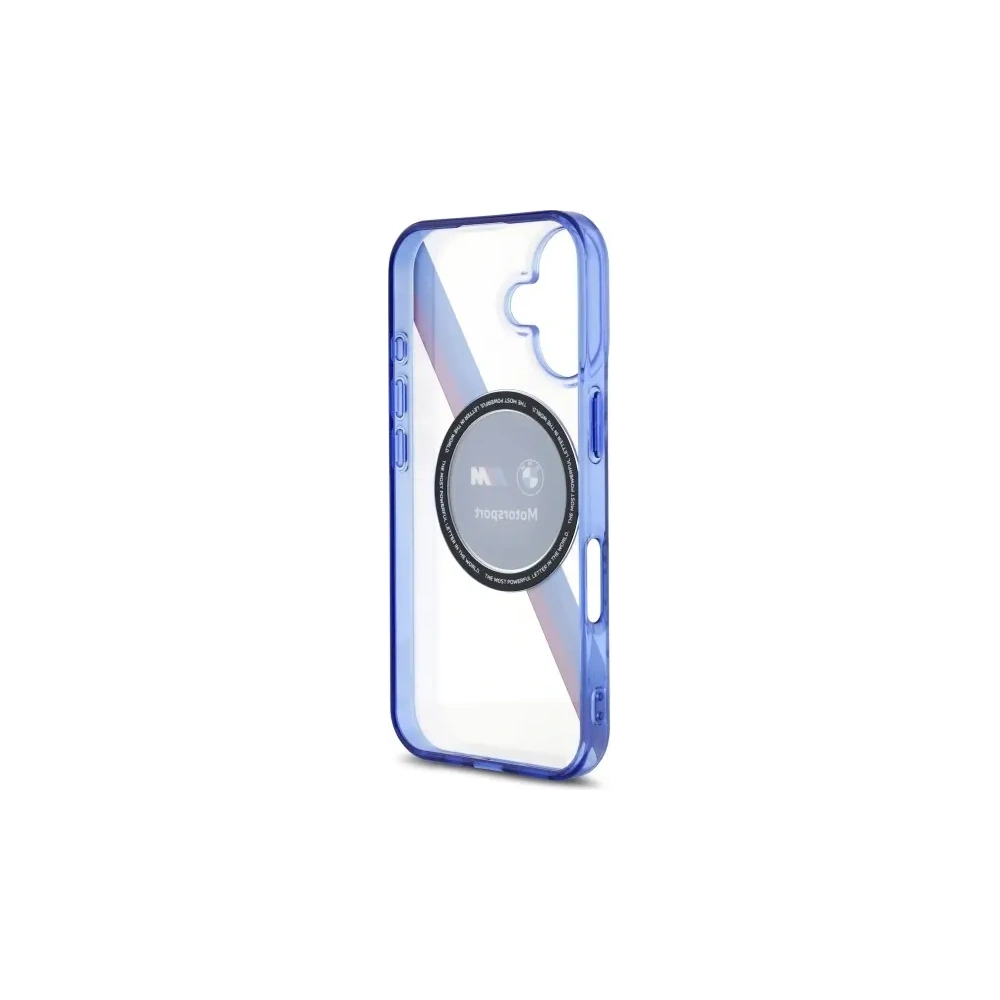 Hurtownia GSM - Etui BMW BMHMP16S23HTPUT Apple iPhone 16 hardcase Motorsport IML Circle MagSafe průhledný/transparentní - BMW779 - {ean13} - Hurt