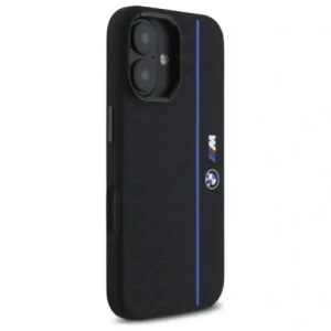 Hurtownia GSM - Etui BMW BMHMP16S23SHEB Apple iPhone 16 hardcase Silicone Hexagon Blue Line MagSafe czarny/black - BMW780 - {ean13} - Hurt