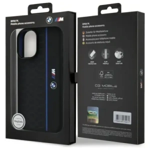 Hurtownia GSM - Etui BMW BMHMP16S23SHEB Apple iPhone 16 hardcase Silicone Hexagon Blue Line MagSafe czarny/black - BMW780 - {ean13} - Hurt