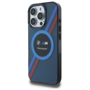 Hurtownia GSM - Etui BMW BMHMP16X23HTPUV Apple iPhone 16 Pro Max hardcase Motorsport IML Circle MagSafe modrý/navy - BMW782 - {ean13} - Hurt