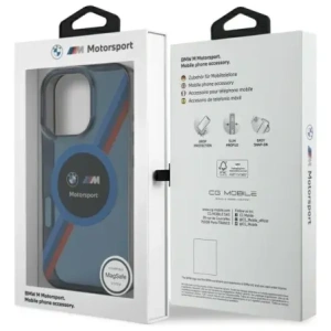 Hurtownia GSM - Etui BMW BMHMP16X23HTPUV Apple iPhone 16 Pro Max hardcase Motorsport IML Circle MagSafe granatowy/navy - BMW782 - {ean13} - Hurt