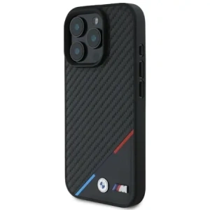 Hurtownia GSM - Etui BMW BMHMP16X23PUDTK Apple iPhone 16 Pro Max hardcase M Carbon Tricolor Line MagSafe černý/black - BMW783 - {ean13} - Hurt