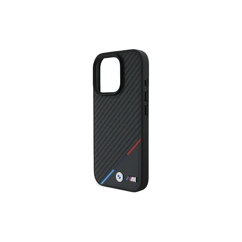 Hurtownia GSM - BMW BMHMP16X23PUDTK Apple iPhone 16 Pro Max Hardcase M Carbon Tricolor Line MagSafe schwarz - BMW783 - {ean13} - Hurt