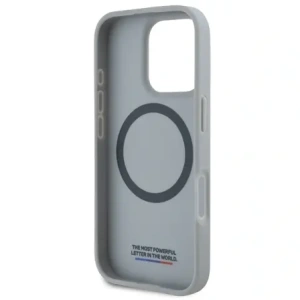 Hurtownia GSM - Etui BMW BMHMP16X23PUDTS Apple iPhone 16 Pro Max hardcase M Carbon Tricolor Line MagSafe szary/grey - BMW784 - {ean13} - Hurt