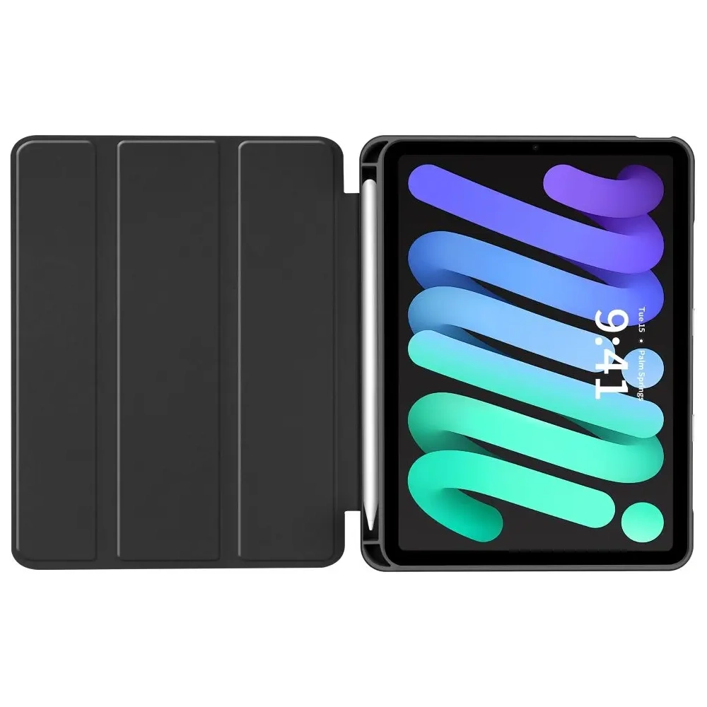 Wholesale Tech-Protect SmartCase Pen Apple iPad Mini 8.3 6 / 7 2021 / 2024 Black - THP4172 - {ean13} - Hurt