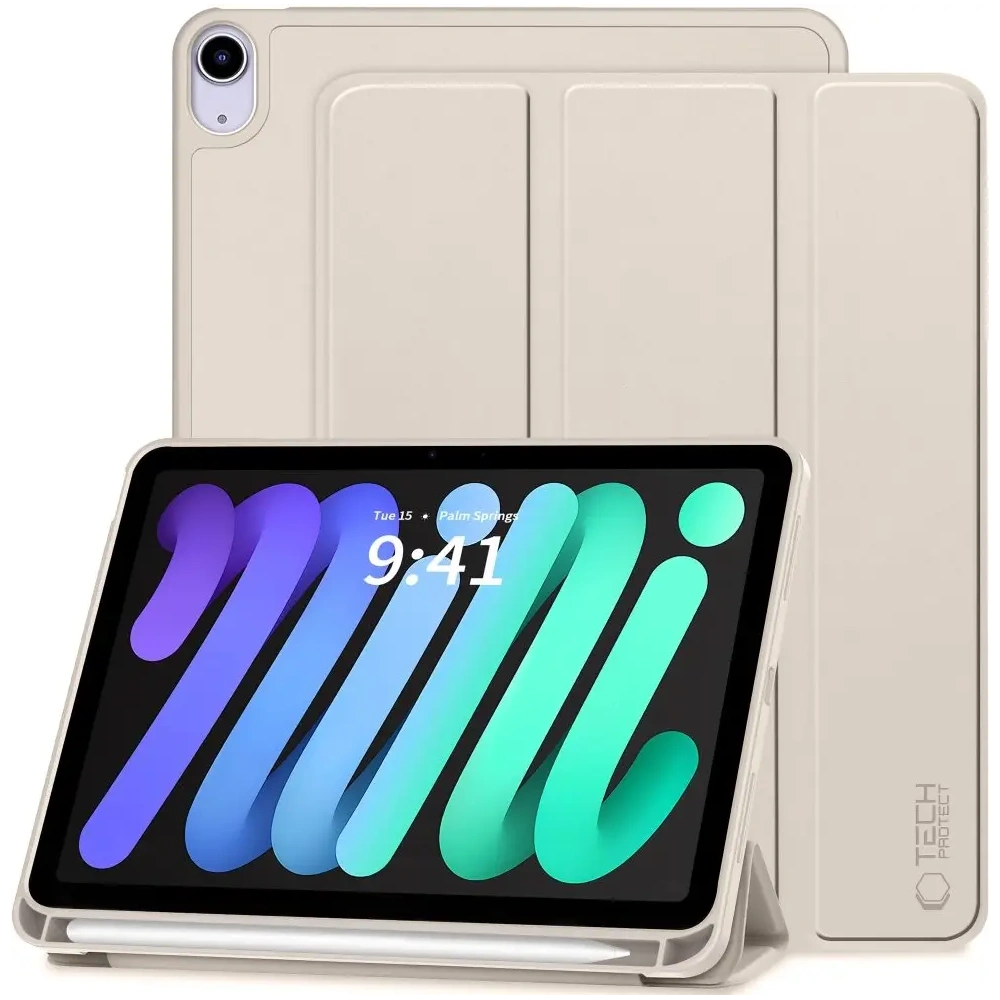 Hurtownia GSM - Tech-Protect SmartCase Pen Apple iPad Mini 8.3 6 / 7 2021 / 2024 Starlight - THP4173 - {ean13} - Hurt