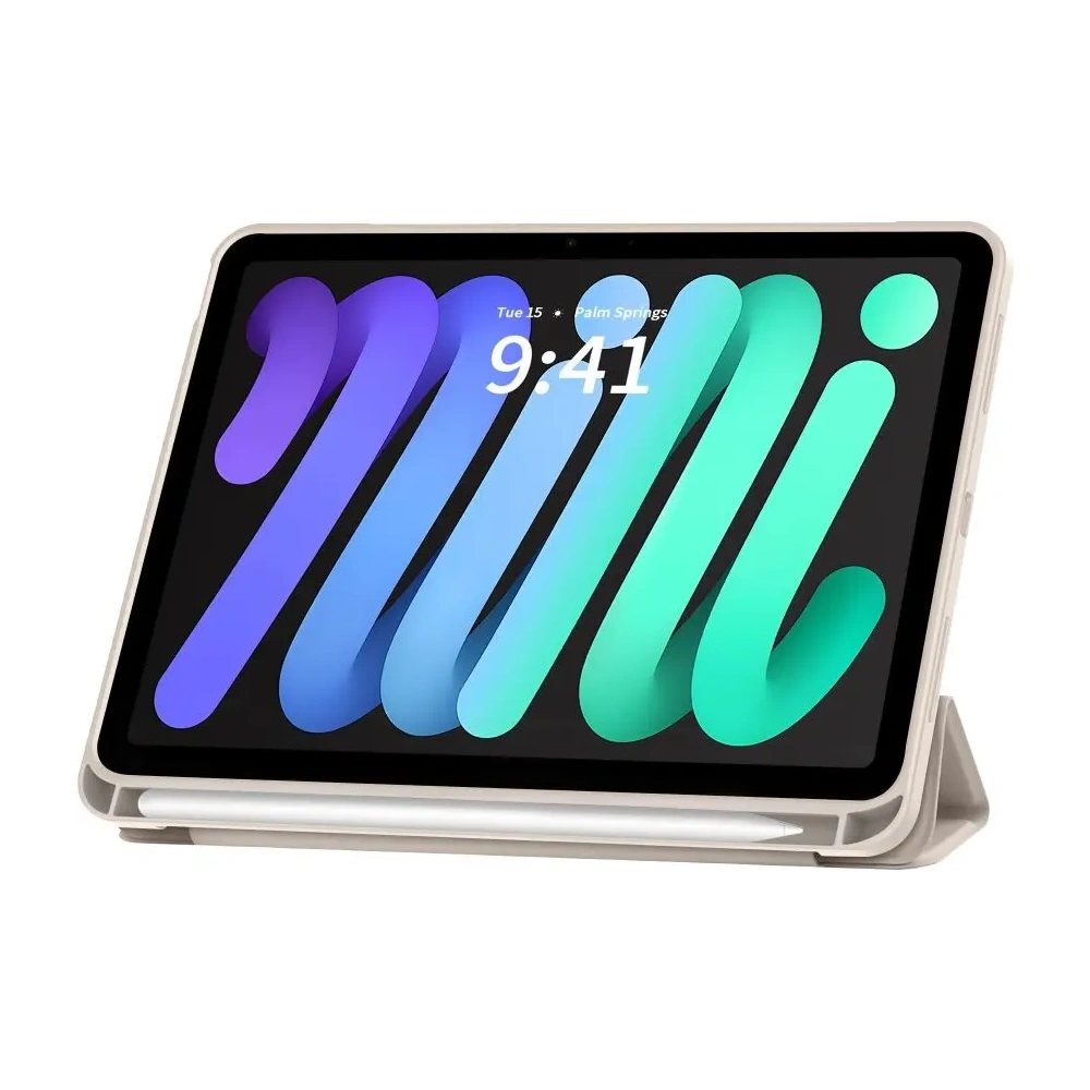 Hurtownia GSM - Tech-Protect SmartCase Pen Apple iPad Mini 8.3 6 / 7 2021 / 2024 Starlight - THP4173 - {ean13} - Hurt