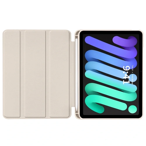 Etui Tech-Protect SmartCase Pen Apple iPad Mini 8.3 6 / 7 2021 / 2024 Starlight