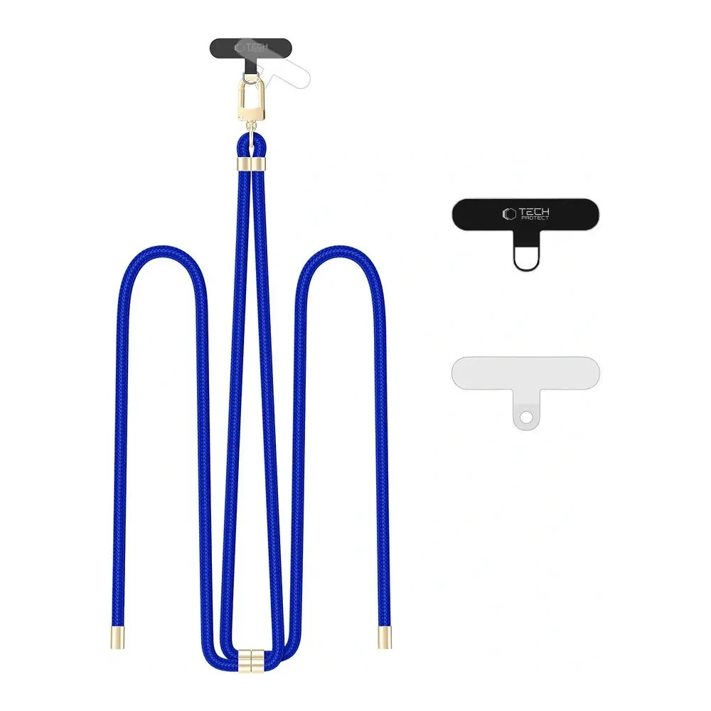 Hurtownia GSM - Tech-Protect C7S Seil Umhängegurt Kobalt Blau/Gold - THP4175 - {ean13} - Hurt