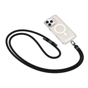 Hurtownia GSM - Smyč na telefon Tech-Protect C7S Rope Crossbody Strap Black/black - THP4176 - {ean13} - Hurt