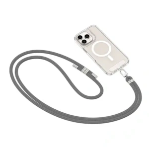 Hurtownia GSM - Smyč na telefon Tech-Protect C7S Rope Crossbody Strap Crayon Grey/silver - THP4182 - {ean13} - Hurt
