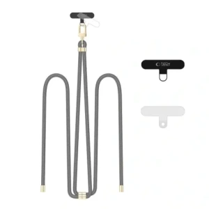 Hurtownia GSM - Tech-Protect C7S Seil Umhängegurt Crayon Grau/Gold - THP4183 - {ean13} - Hurt