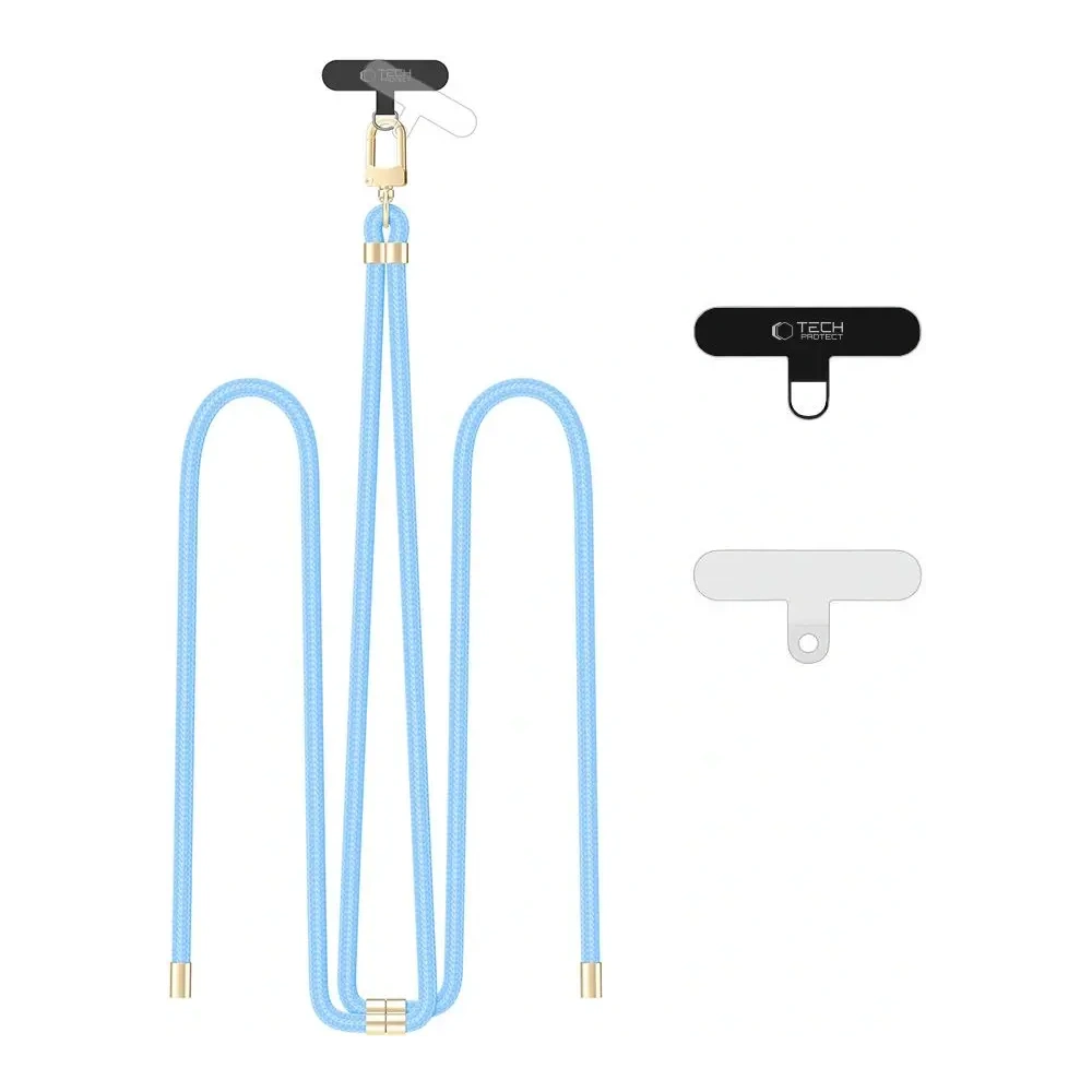Hurtownia GSM - Tech-Protect C7S Seil-Crossbody-Gurt Baby Blau/Gold - THP4184 - {ean13} - Hurt