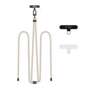Hurtownia GSM - Tech-Protect C7S Curea de umăr din sfoară Taupe/negru - THP4185 - {ean13} - Hurt