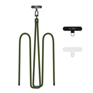 Hurtownia GSM - Tech-Protect C7S Curea Crossbody din sfoară Verde vânătoare/negru - THP4186 - {ean13} - Hurt