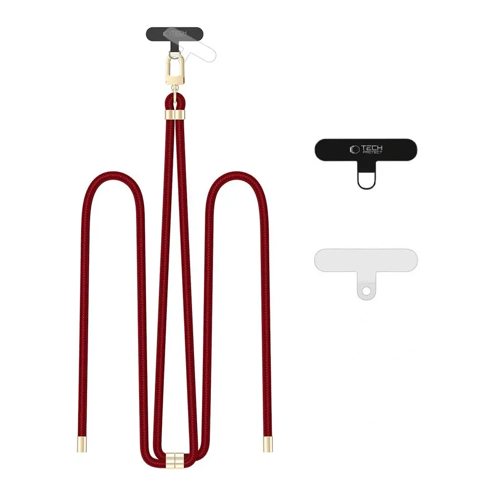 Hurtownia GSM - Tech-Protect C7S Seil Umhängegurt Mulberry/Gold - THP4187 - {ean13} - Hurt