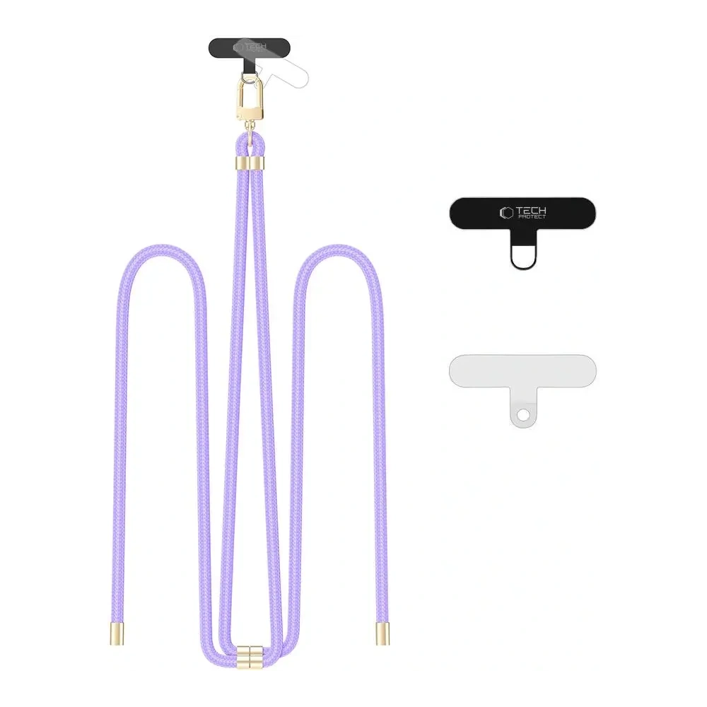 Hurtownia GSM - Tech-Protect C7S Seil Umhängegurt Lavendel/Gold - THP4189 - {ean13} - Hurt