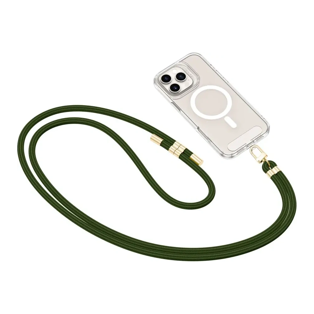 Hurtownia GSM - Tech-Protect C7S Seil-Crossbody-Gurt Jägergrün/Gold - THP4192 - {ean13} - Hurt