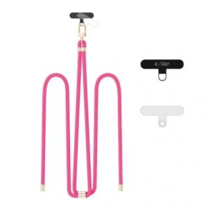 Hurtownia GSM - Tech-Protect C7S Seil Umhängegurt Hot Pink/Gold - THP4195 - {ean13} - Hurt