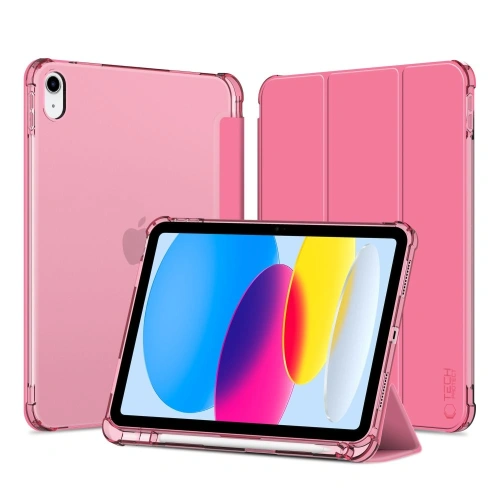 Etui Tech-Protect SmartCase Pen Hybrid Apple iPad 10.9 2022 (10. generacji) Crystal Magenta