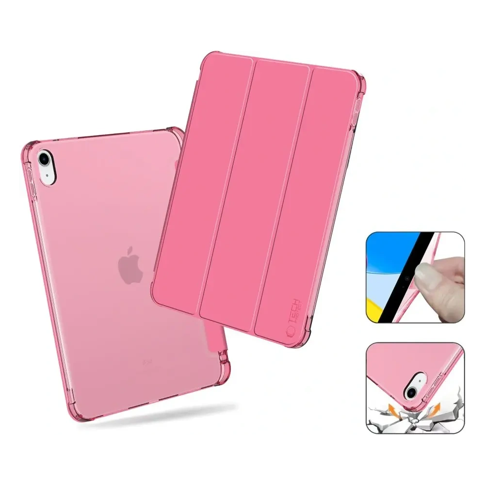 Hurtownia GSM - Etui Tech-Protect SmartCase Pen Hybrid Apple iPad 10.9 2022 (10. generace) Crystal Magenta - THP4196 - {ean13} - Hurt