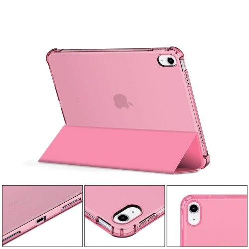 Etui Tech-Protect SmartCase Pen Hybrid Apple iPad 10.9 2022 (10. generacji) Crystal Magenta
