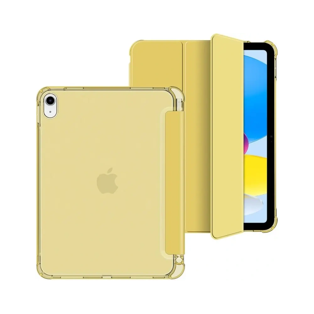 Hurtownia GSM - Etui Tech-Protect SmartCase Pen Hybrid Apple iPad 10.9 2022 (10. generace) Crystal Yellow - THP4197 - {ean13} - Hurt