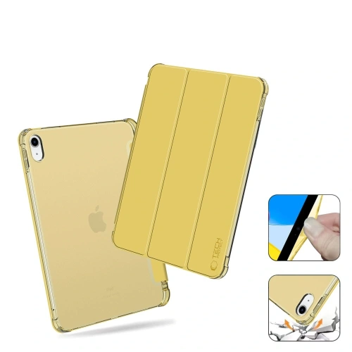 Etui Tech-Protect SmartCase Pen Hybrid Apple iPad 10.9 2022 (10. generacji) Crystal Yellow