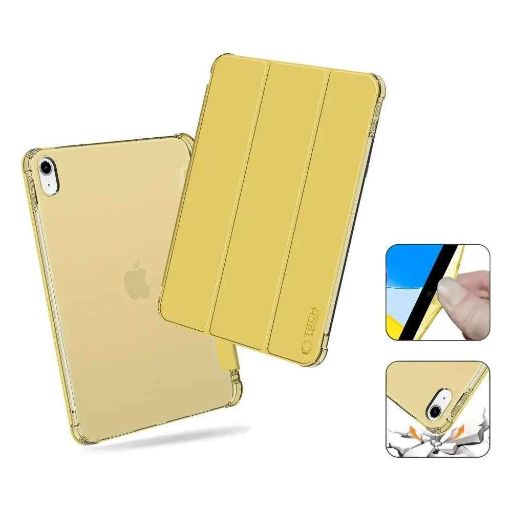 Hurtownia GSM - Etui Tech-Protect SmartCase Pen Hybrid Apple iPad 10.9 2022 (10. generace) Crystal Yellow - THP4197 - {ean13} - Hurt