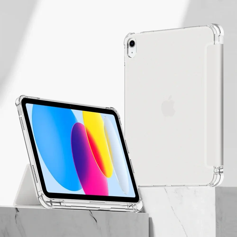 Hurtownia GSM - Etui Tech-Protect SmartCase Pen Hybrid Apple iPad 10.9 2022 (10. generace) Crystal Silver - THP4198 - {ean13} - Hurt