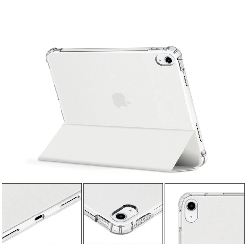 Etui Tech-Protect SmartCase Pen Hybrid Apple iPad 10.9 2022 (10. generacji) Crystal Silver