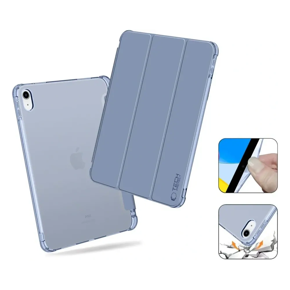Hurtownia GSM - Tech-Protect SmartCase Pen Hybrid Apple iPad 10.9 2022 10. generációs Kristály Kék - THP4199 - {ean13} - Hurt
