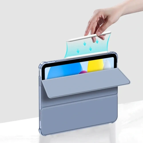 Etui Tech-Protect SmartCase Pen Hybrid Apple iPad 10.9 2022 (10. generacji) Crystal Blue