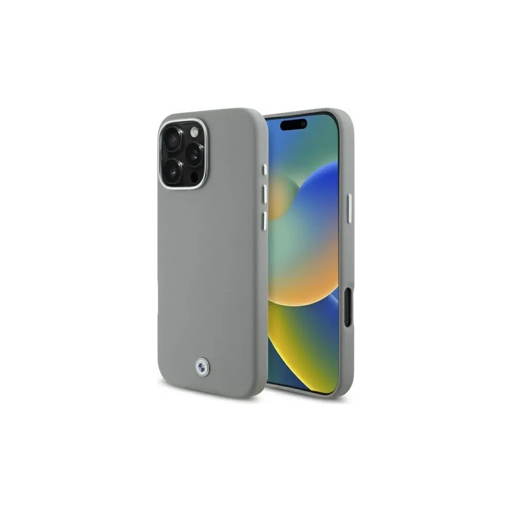 Hurtownia GSM - BMW BMHMP16X23PUFWG Apple iPhone 16 Pro Max Hardcase Sign Full Wrapped Metal MagSafe grau - BMW785 - {ean13} - Hurt