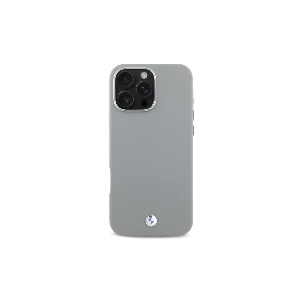 Hurtownia GSM - Etui BMW BMHMP16X23PUFWG Apple iPhone 16 Pro Max hardcase Sign Full Wrapped Metal MagSafe šedý/grey - BMW785 - {ean13} - Hurt