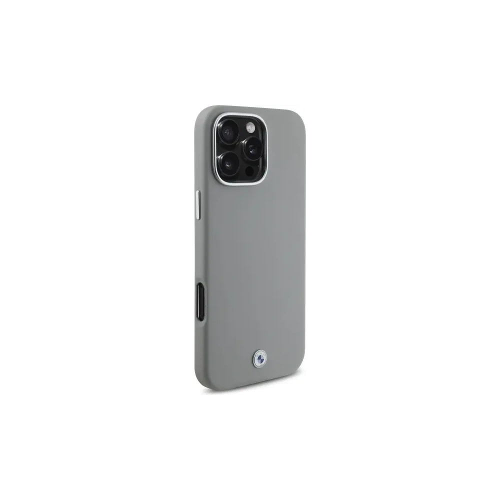 Hurtownia GSM - BMW BMHMP16X23PUFWG Apple iPhone 16 Pro Max Hardcase Sign Full Wrapped Metal MagSafe grau - BMW785 - {ean13} - Hurt