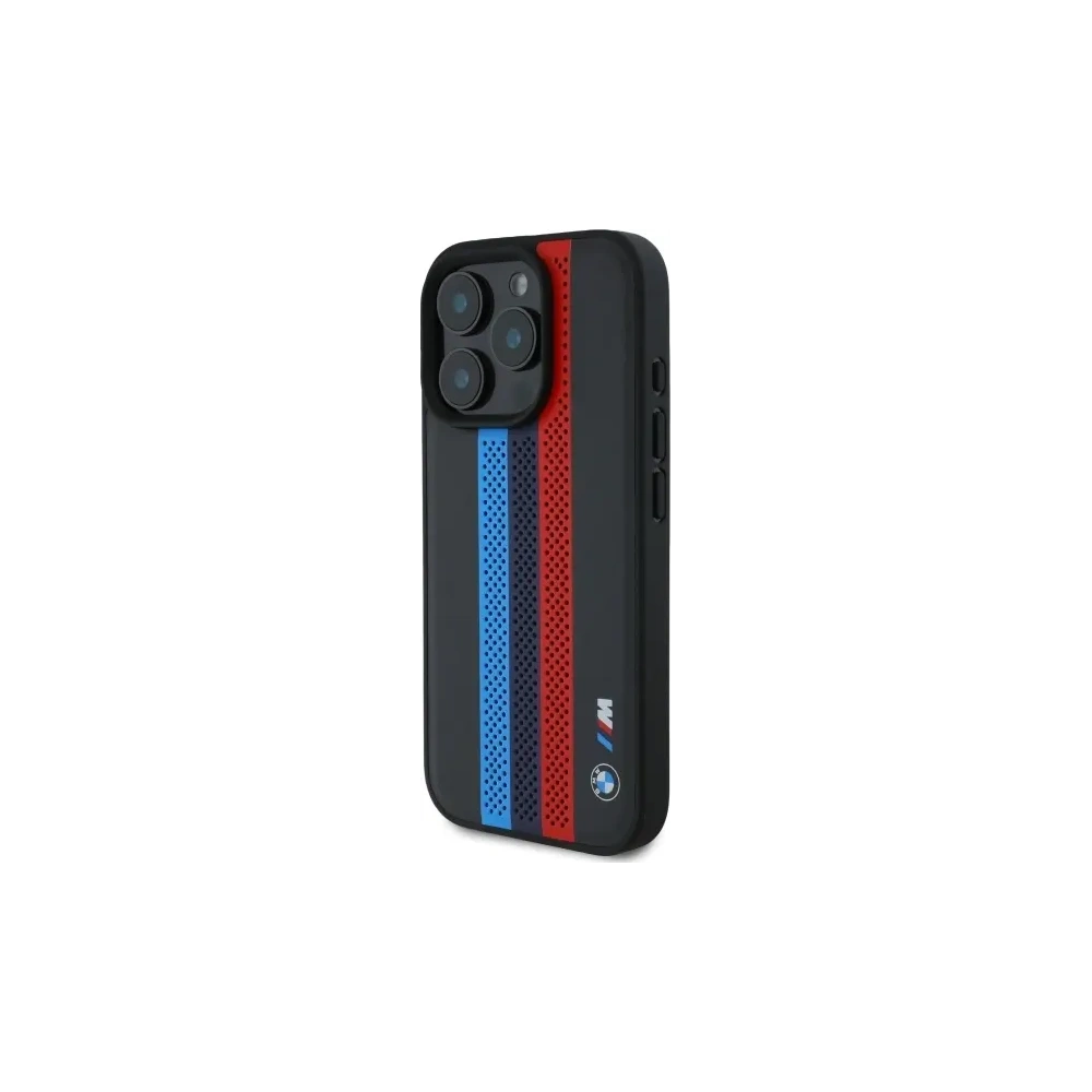 Hurtownia GSM - BMW BMHMP16X23PUPTK Apple iPhone 16 Pro Max Hardcase M Perf. Tricolor Gedruckte Streifen MagSafe schwarz - BMW787 - {ean13} - Hurt