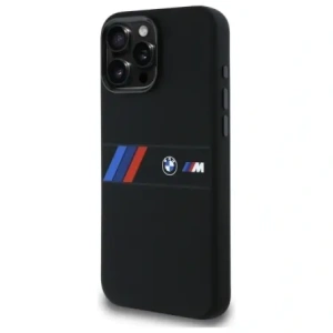 Hurtownia GSM - Etui BMW BMHMP16X23SAXK Apple iPhone 16 Pro Max hardcase silikonový střední pruh MagSafe černý/black - BMW788 - {ean13} - Hurt