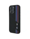 Hurtownia GSM - Etui BMW BMHMP16X23SCUK Apple iPhone 16 Pro Max hardcase Silicone Cut Tricolor Lines MagSafe černý/black - BMW789 - {ean13} - Hurt