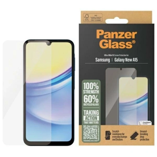 Szkło hartowane PanzerGlass Ultra-Wide Fit Samsung Galaxy A16 4G / A16 5G