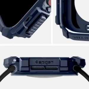 Hurtownia GSM - Etui Spigen Rugged Armor Apple Watch 10 46mm Námořnická modrá - SPN16568 - {ean13} - Hurt