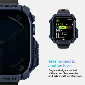 Hurtownia GSM - Etui Spigen Rugged Armor Apple Watch 10 46mm Námořnická modrá - SPN16568 - {ean13} - Hurt